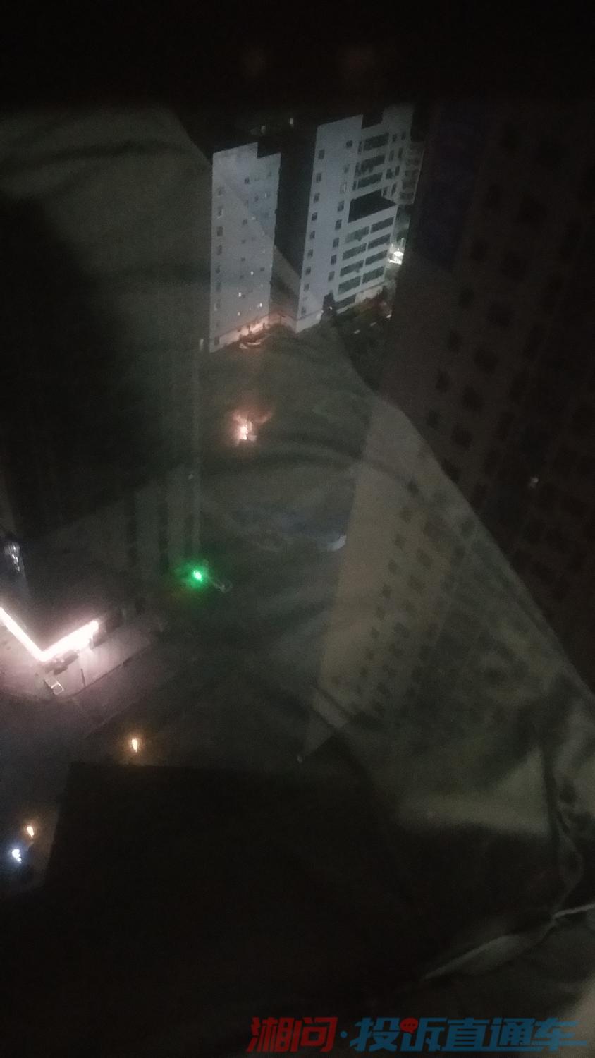 邵阳市第一人民医院工地夜间施工问题