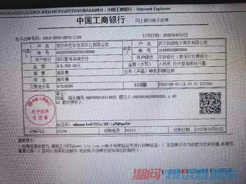 这是公对公转账记录